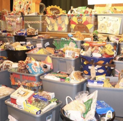 This image depicts the many Thanksgiving baskets that the Bishop Feehan community worked to arrange and send out to families in need.
Credit: @bishopfeehanhs Instagram Account