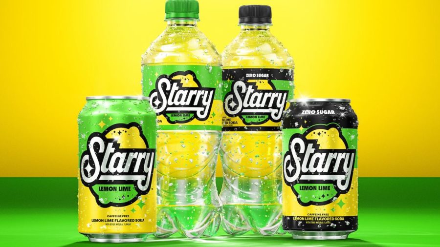 PepsiCo’s new lemon-lime drink, Starry. 
