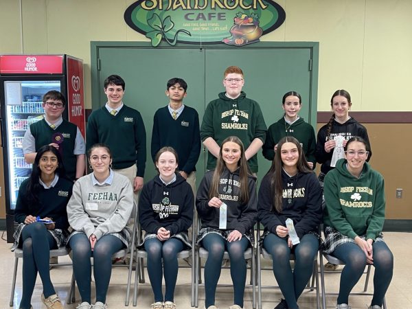 Back Row: Ben Davis, William Sheehan, Avi Amin, Matthew Symonds, Madeline Neary, Giavanna Buckley; Front Row: Riya Kanury, Maeghan Serhal, Elizabeth Cosgrove, Helena Cornwell, Olivia Abren, Elizabeth Castro; Not Pictured: Mackayla Creighton, Nicholas Franco, Isabel Lough, William Kennedy