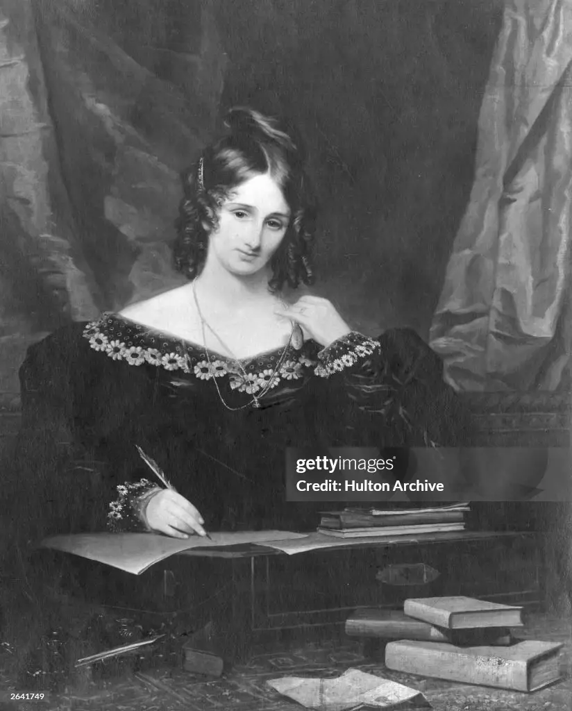 Mary Shelley, author of Frankenstein. 
