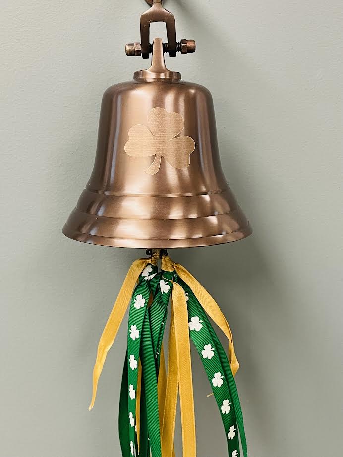College Commitment Bell in the Feehan School Counseling Office